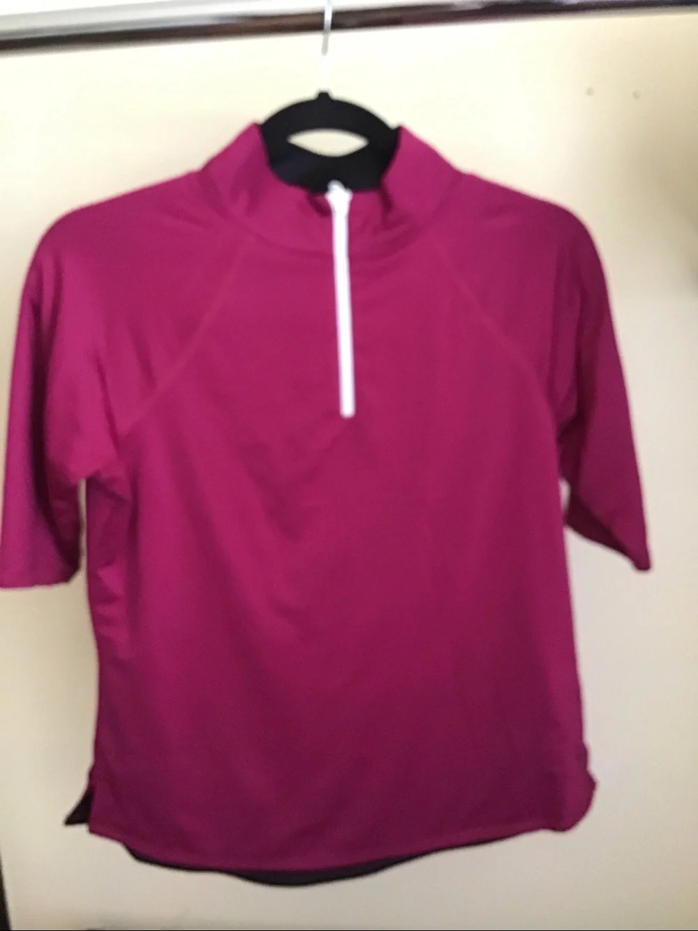 Belen Key Reversible Golf Short-Sleeve Performance Zip Top $21